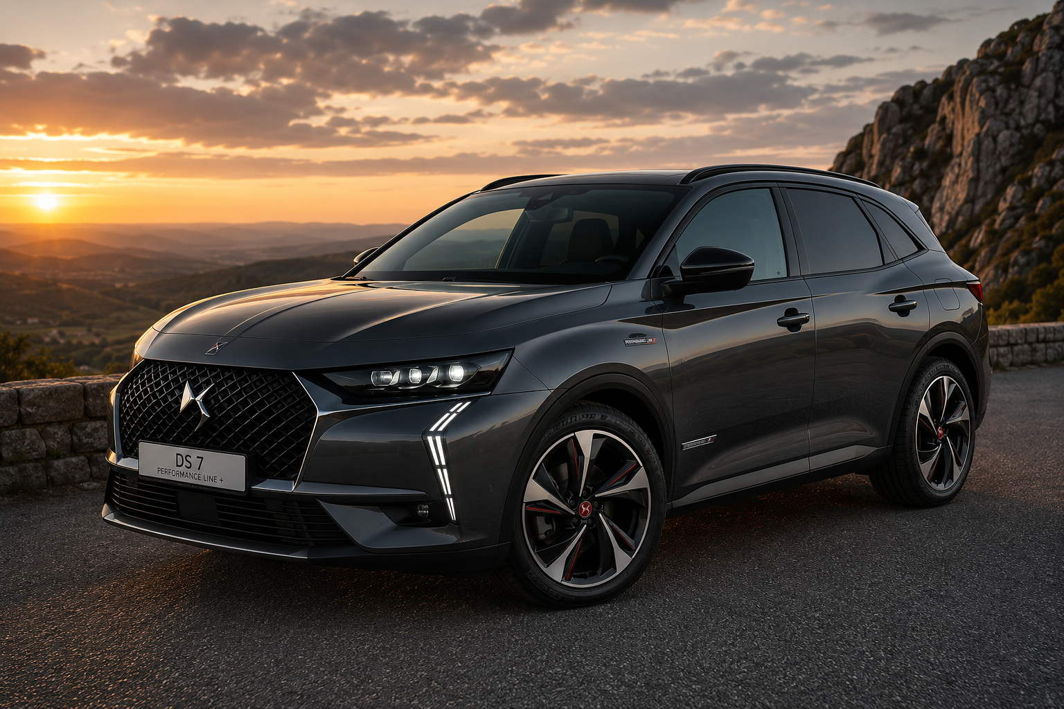  Berline DS7 E-Tense