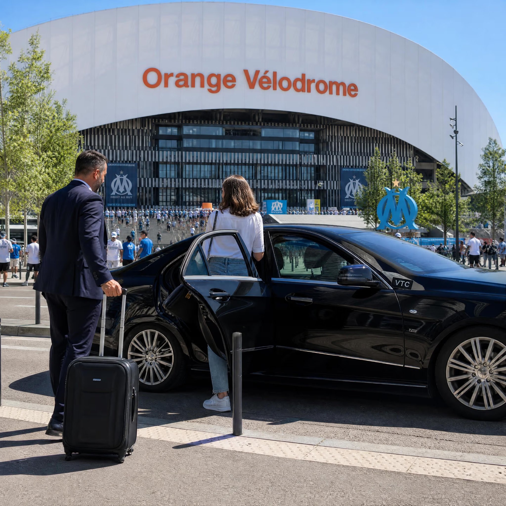  Imaginez : un grand concert ou un match crucial au Stade Vélodrome de Marseille