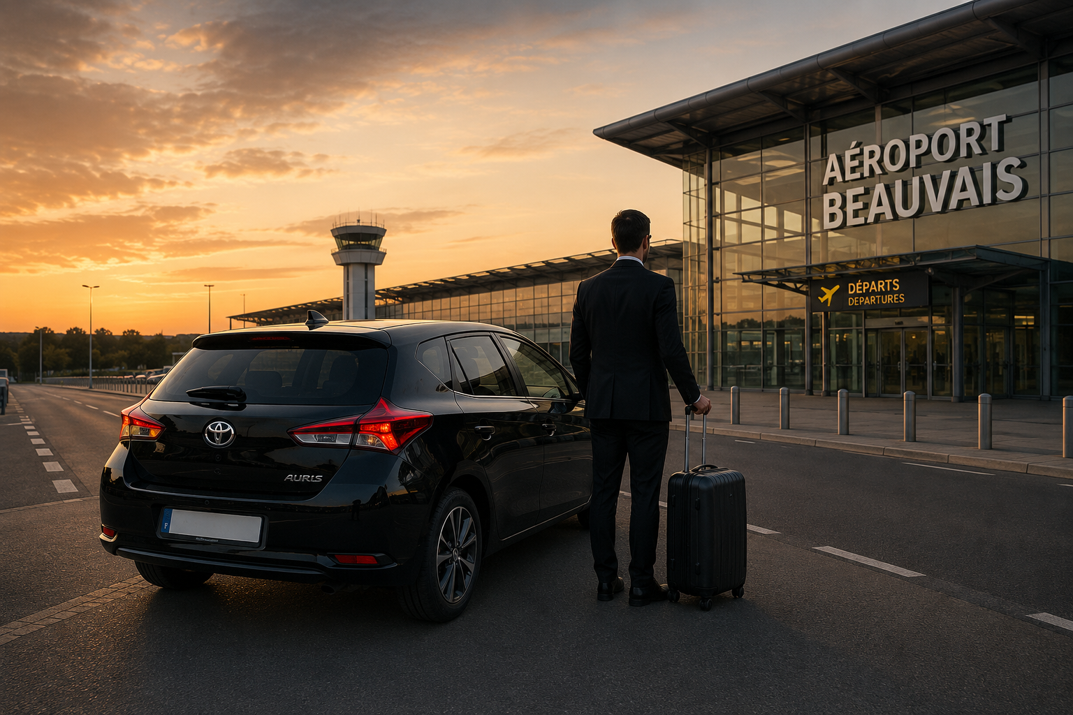 Transfert Paris – Beauvais : réservez votre chauffeur privé