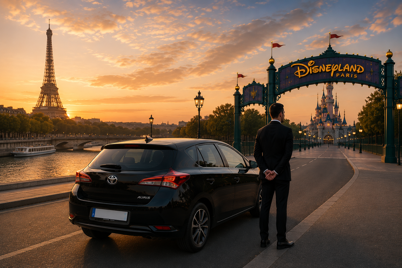 Transfert Paris – Disneyland Paris : pourquoi choisir un chauffeur privé ?